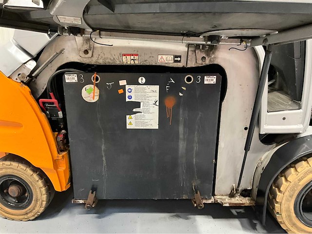 Still - rx60-35 accu bj. 2024 vorkheftruck - freelift -bluespot - gesloten cabine - 3e en 4e functie - afbeelding 13 van  21