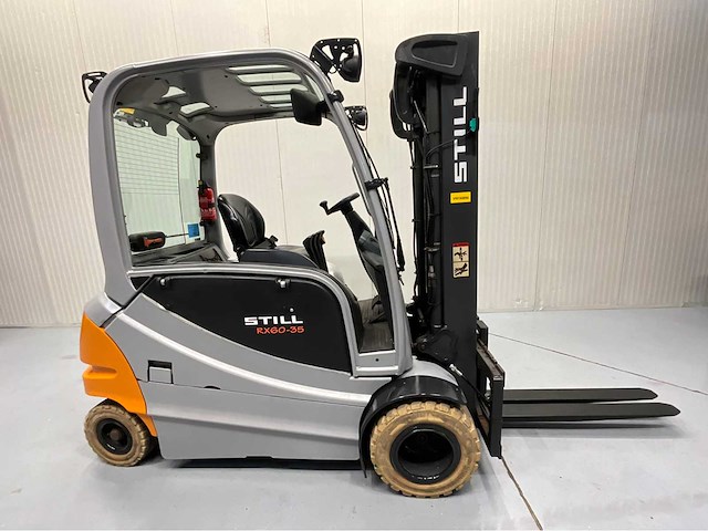 Still - rx60-35 vorkheftruck triplex - freelift - accu bj. 2024 - 3e en 4e functie - bluespot - afbeelding 7 van  12