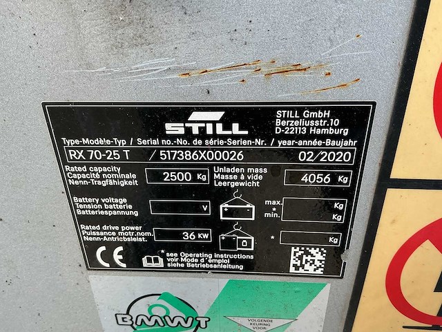 Still - rx70-25 - forklift trucks - 2020 - afbeelding 7 van  11