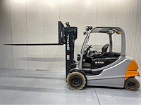 Still 5000kg- rx60-50 - vorkheftruck triplex - vorkenversteller - sideshift - freelift - accu 2015 met maar 1121 uur - afbeelding 9 van  24