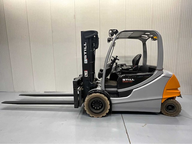 Still 5000kg- rx60-50 - vorkheftruck triplex - vorkenversteller - sideshift - freelift - accu 2015 met maar 1121 uur - afbeelding 19 van  24