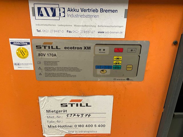 Still ecotron xm acculader - afbeelding 1 van  5