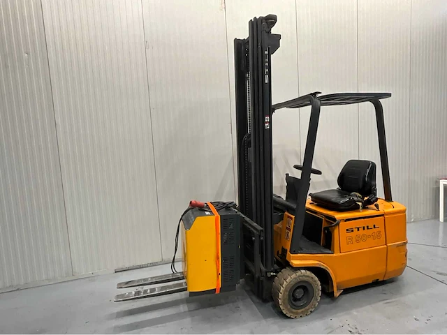 Still r50-15 vorkheftruck - triplex - freelift - sideshift - acculader - 6.1m - 4257 uur - afbeelding 1 van  13