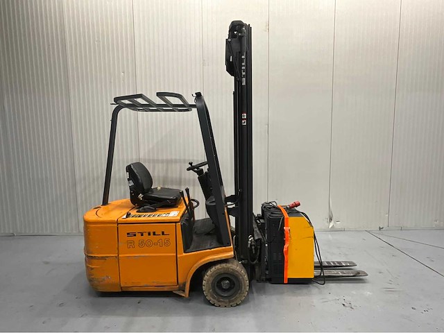 Still r50-15 vorkheftruck - triplex - freelift - sideshift - acculader - 6.1m - 4257 uur - afbeelding 10 van  13
