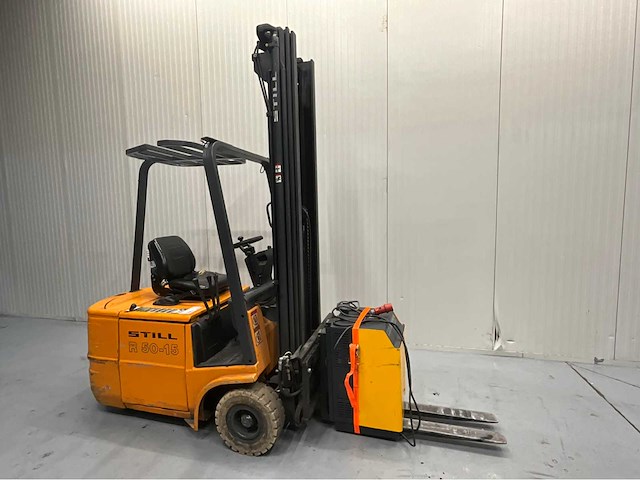 Still r50-15 vorkheftruck - triplex - freelift - sideshift - acculader - 6.1m - 4257 uur - afbeelding 11 van  13