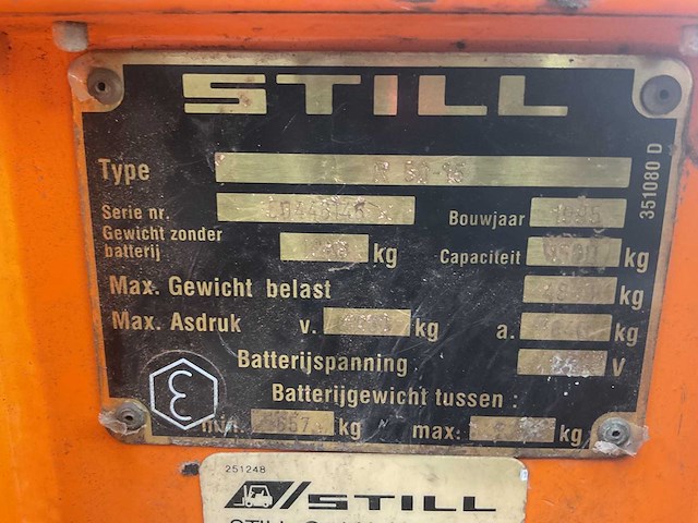 Still r50-15 vorkheftruck - afbeelding 5 van  13