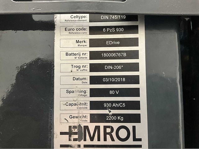 Still r60-50 - 5000kg vorkheftruck met vorkensteller accu bj. 2018 - afbeelding 8 van  22