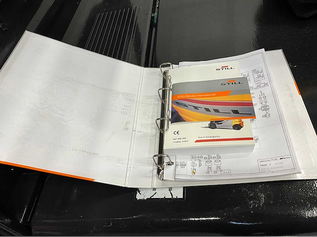 Still r60-50 vorkheftruck 5000kg - vorkenversteller - accu 2018 - lepels 2400mm - afbeelding 21 van  22