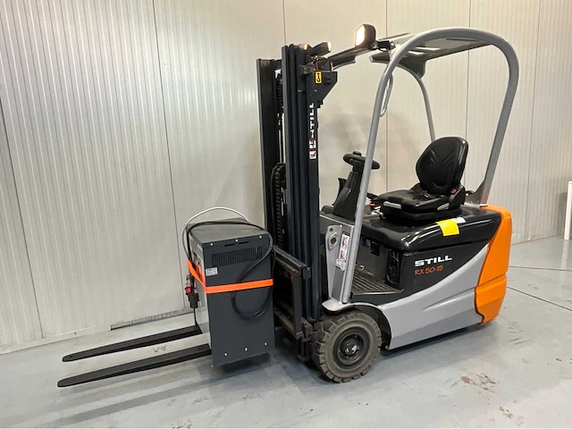 Still rx20-15 - vorkheftruck triplex - freelift - sideshift - acculader - 3562 uur - afbeelding 1 van  16