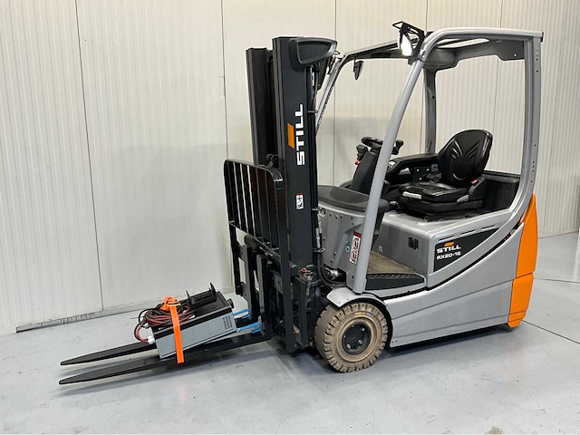 Still rx20-16 vorkheftruck 2020 triplex - sideshift - freelift - 6532 uur - accu 2023 - acculader - afbeelding 1 van  15