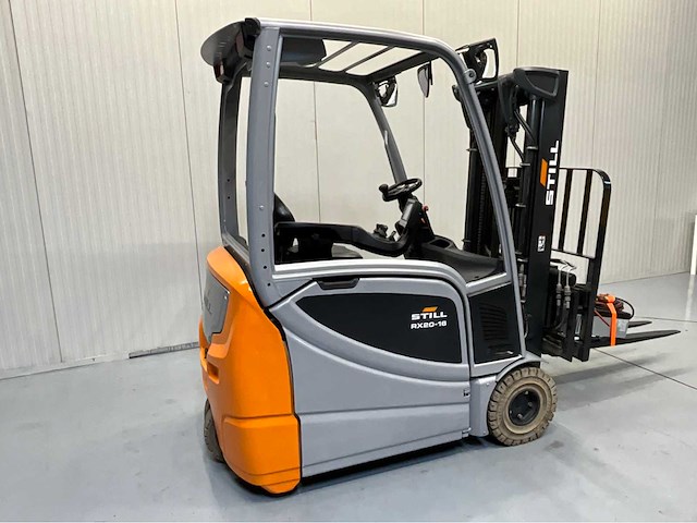 Still rx20-16 vorkheftruck 2020 triplex - sideshift - freelift - 6532 uur - accu 2023 - acculader - afbeelding 11 van  15