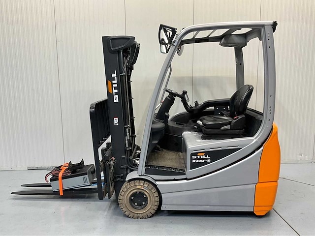 Still rx20-16 vorkheftruck 2020 triplex - sideshift - freelift - 6532 uur - accu 2023 - acculader - afbeelding 8 van  15