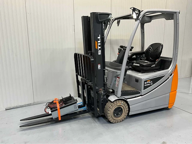 Still rx20-16 vorkheftruck 2020 triplex - sideshift - freelift - 6532 uur - accu 2023 - acculader - afbeelding 1 van  15