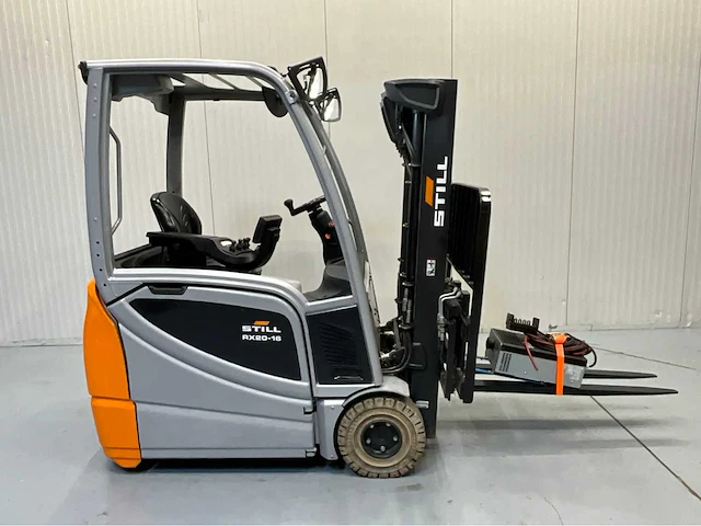 Still rx20-16 vorkheftruck 2020 triplex - sideshift - freelift - 6532 uur - accu 2023 - acculader - afbeelding 12 van  15