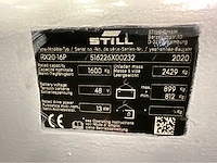 Still rx20-16p - vorkheftruck 2020 - triplex - freelift - sideshift - bluespot - afbeelding 16 van  19