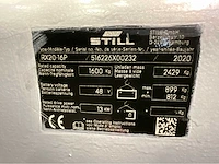 Still rx20-16p vorkheftruck 5,3m - 2020 - triplex - freelift - sideshift - bluespot - afbeelding 14 van  19