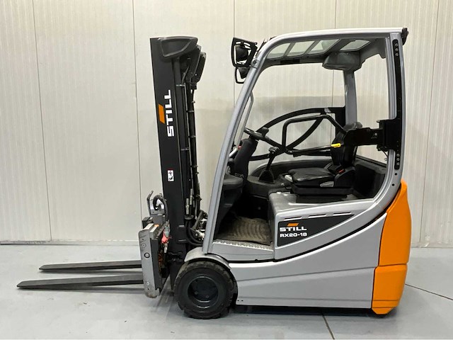 Still rx20-18 - vorkheftruck triplex - vorkenversteller - freelift - sideshift - 2019 - 6016 uur - afbeelding 8 van  18