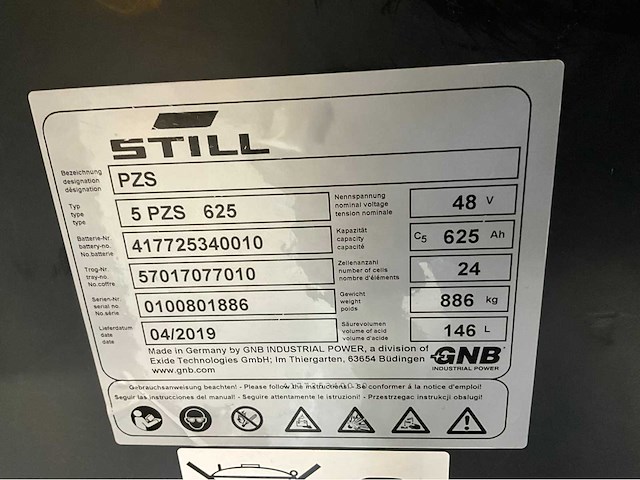 Still rx20-18 - vorkheftruck triplex - vorkenversteller - freelift - sideshift - 2019 - 6016 uur - afbeelding 4 van  5