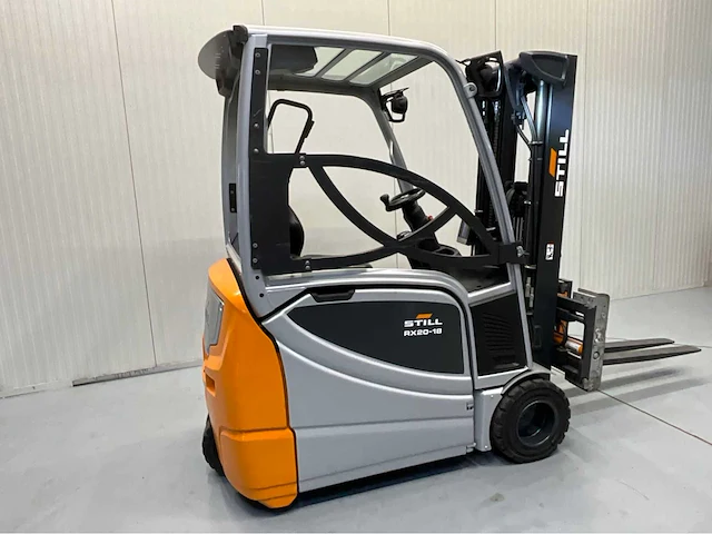 Still rx20-18 vorkheftruck triplex - vorkenversteller - freelift - sideshift - 2019 - 6016 uur - afbeelding 9 van  18