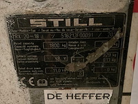 Still rx20-18 vorkheftruck - afbeelding 8 van  16