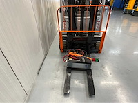 Still rx20-20 - vorkheftruck triplex - sideshift - freelift - acculader - 2020 - redline zijkant - bluespot - afbeelding 9 van  22