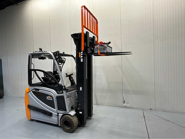 Still rx20-20 - vorkheftruck triplex - sideshift - freelift - acculader - 2020 - redline zijkant - bluespot - afbeelding 21 van  22