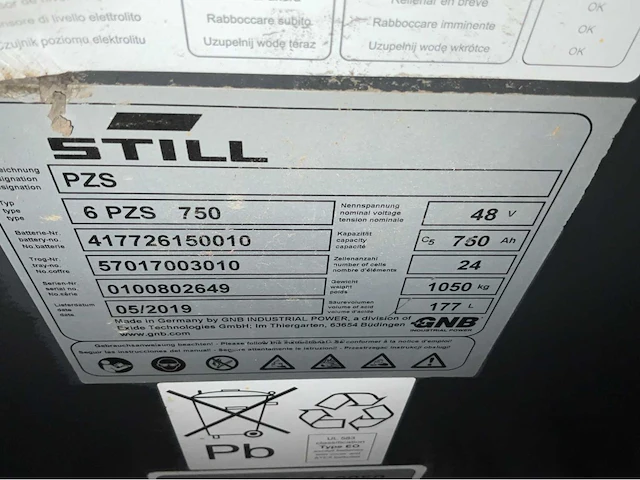 Still rx20-20 vorkheftruck - triplex - freelift - sideshift - 2019 - afbeelding 2 van  21
