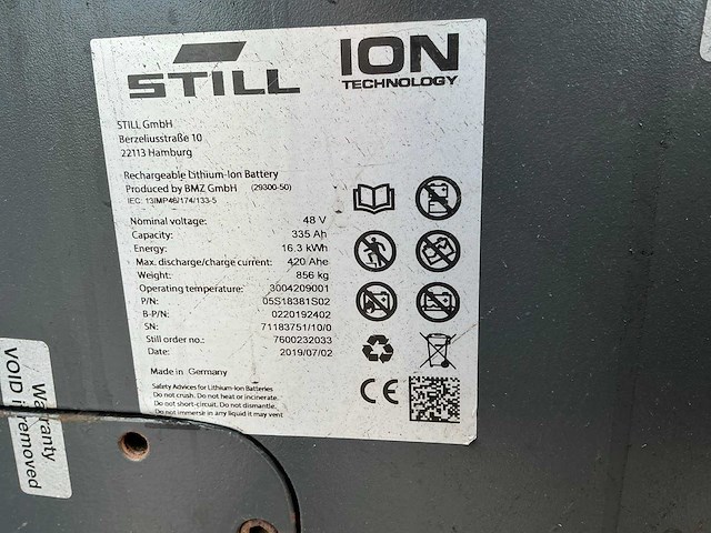 Still rx20-20 vorkheftruck - afbeelding 8 van  18