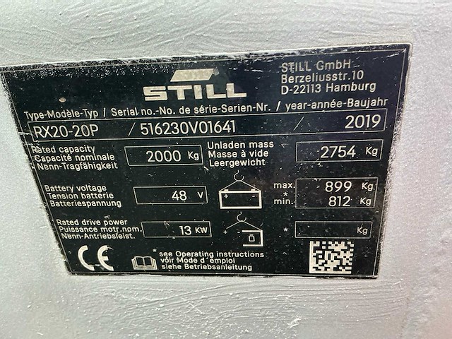 Still rx20-20 vorkheftruck - afbeelding 10 van  18