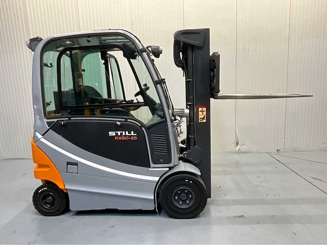 Still rx60-25 - vorkheftruck - triplex - freelift - sideshift - 6504 uur- rvs vorken - afbeelding 11 van  13