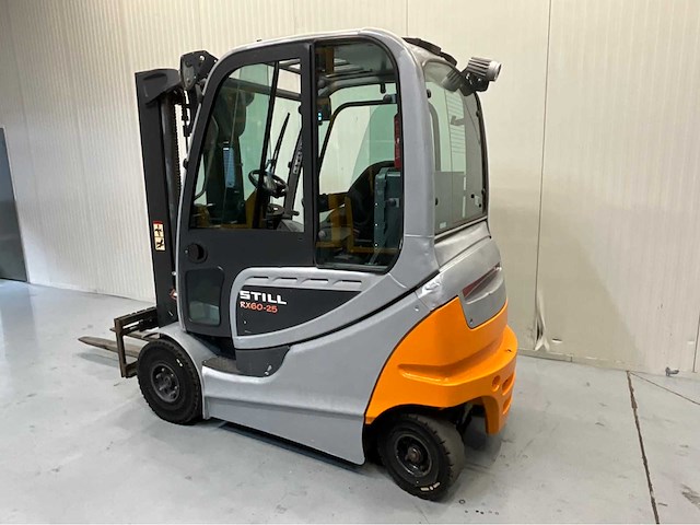 Still rx60-25 - vorkheftruck - triplex - freelift - sideshift - 6504 uur- rvs vorken - afbeelding 8 van  13