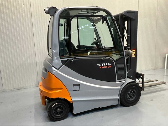 Still rx60-25 - vorkheftruck - triplex - freelift - sideshift - 6504 uur- rvs vorken - afbeelding 9 van  13