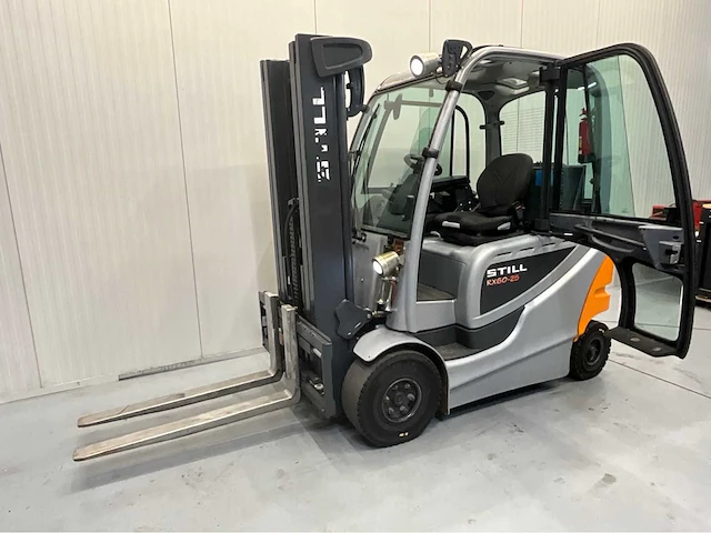 Still rx60-25 - vorkheftruck- triplex - freelift - sideshift- massief rvs vorken - afbeelding 1 van  10