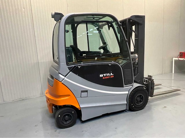 Still rx60-25 vorkheftruck - triplex - vorkenversteller - freelift - sideshift - 2016 - afbeelding 9 van  13