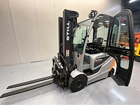 Still rx60-25 vorkheftruck 2016 triplex - vorkenversteller buiten vorkenbord - freelift - sideshift -8677 uur gesloten cabine