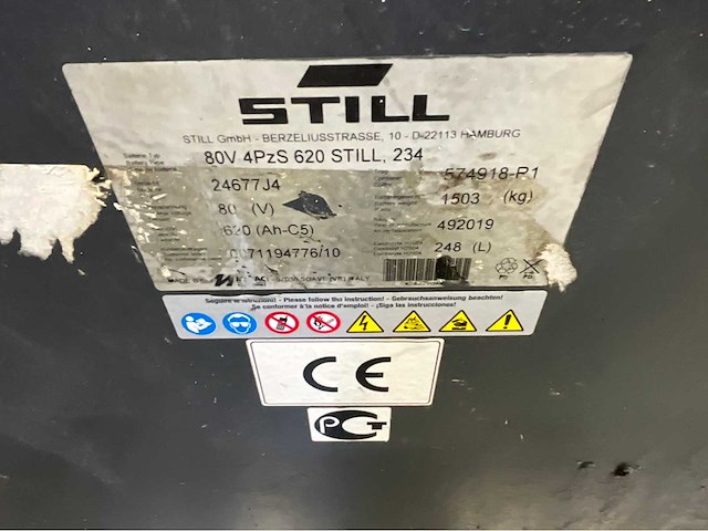 Still rx60-25 vorkheftruck 2021 triplex- freelift - sideshift - 5542 uur - afbeelding 6 van  16