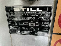 Still rx60-25 vorkheftruck triplex - freelift - sideshift - 5625 uur - afbeelding 11 van  11