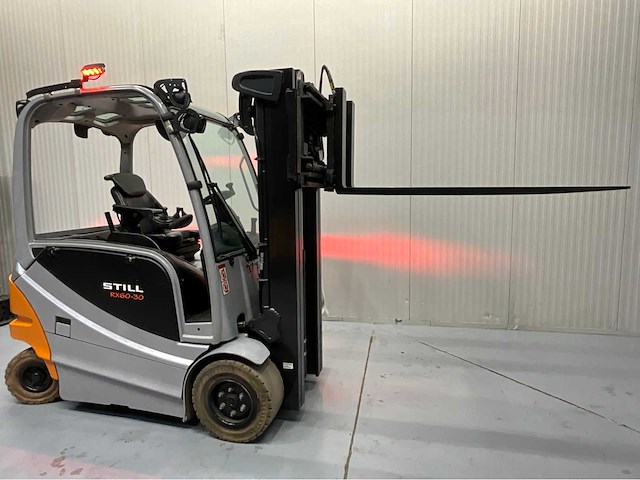 Still rx60-30 vorkheftruck triplex vorkensteller - freelift - sideshift - 2019 - 8026 uur - redline - 4.8m -bluespot - afbeelding 11 van  21