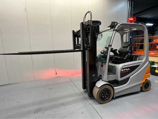 Still rx60-30 vorkheftruck triplex vorkensteller - freelift - sideshift - 2019 - 8026 uur - redline - 4.8m -bluespot - afbeelding 20 van  21