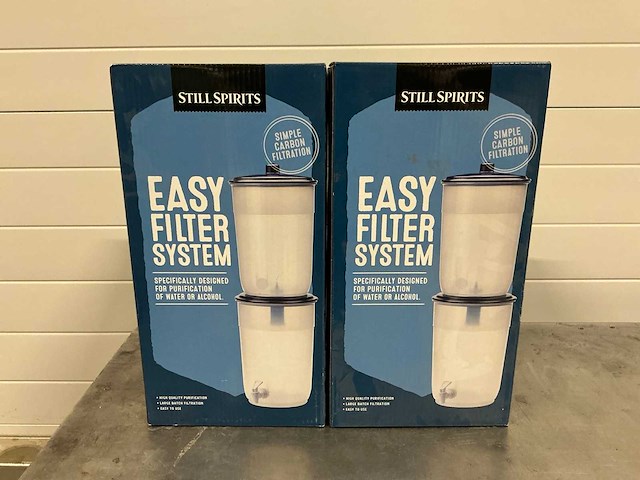 Still spirits simple carbon filtration easy filter systeem (2x) - afbeelding 1 van  4