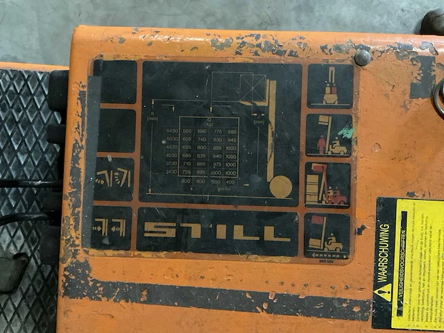 Still vorkheftruck - afbeelding 13 van  13