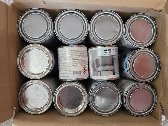 Stilleven krasvaste pu vernis glans 250ml transparant (60x) - afbeelding 1 van  1