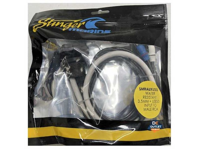 Stinger marine smrauxusb3 marine audio 3.5 mm to rca/usb - afbeelding 3 van  4