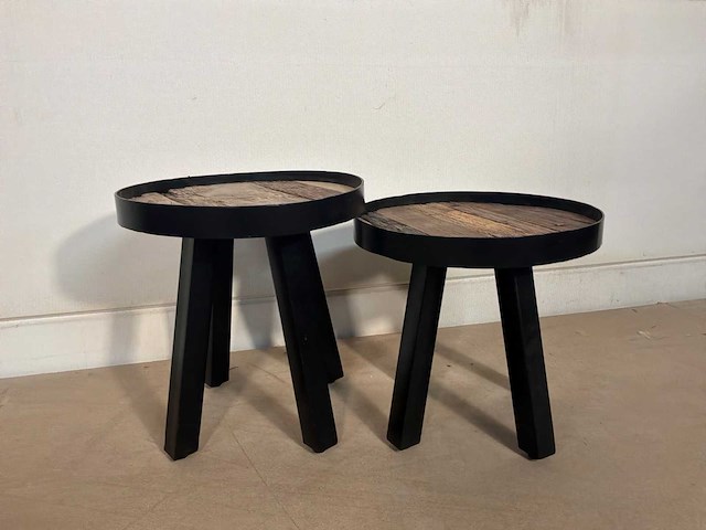 Stockholm bijzettafel set van 2 - afbeelding 1 van  9