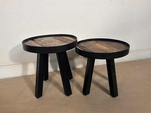 Stockholm bijzettafel set van 2 - afbeelding 2 van  9