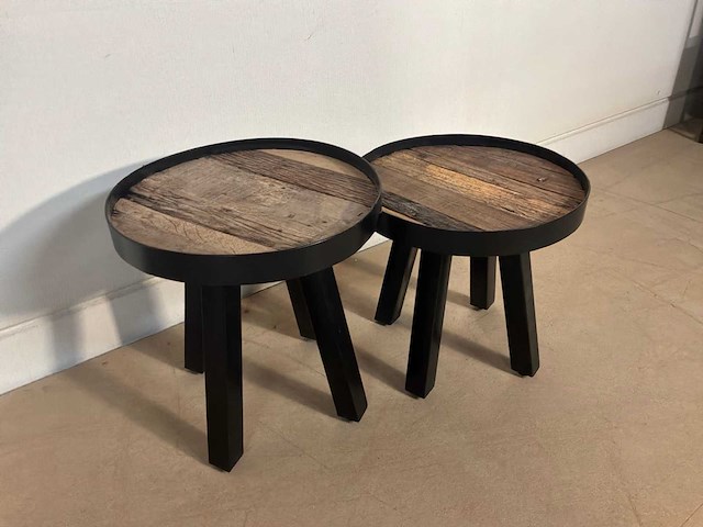 Stockholm bijzettafel set van 2 - afbeelding 5 van  9