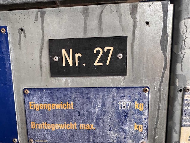 Stöcklin - 1000 liter roestvrij staal - 113178 - container - afbeelding 5 van  8