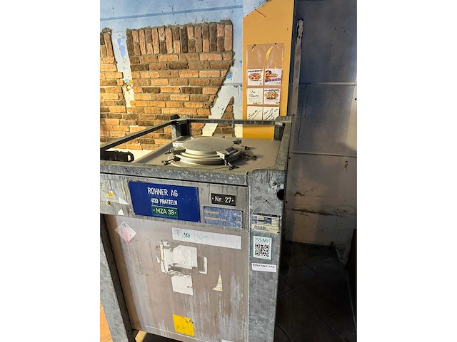 Stöcklin - 1000 ltr - mobile container - afbeelding 1 van  2