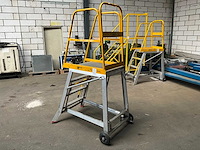 Stockmaster tracker verrijdbare trap - afbeelding 1 van  4