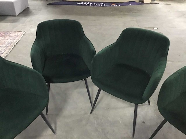 Stoel - arm chair (4x) - afbeelding 3 van  6